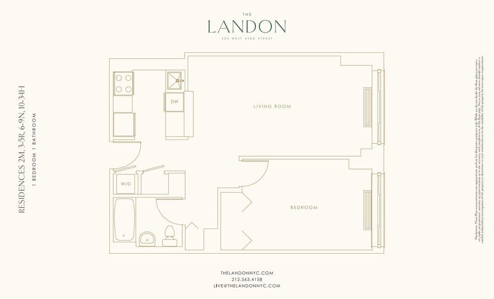 520 West 43 Street #24H, Manhattan, NY 10036 1