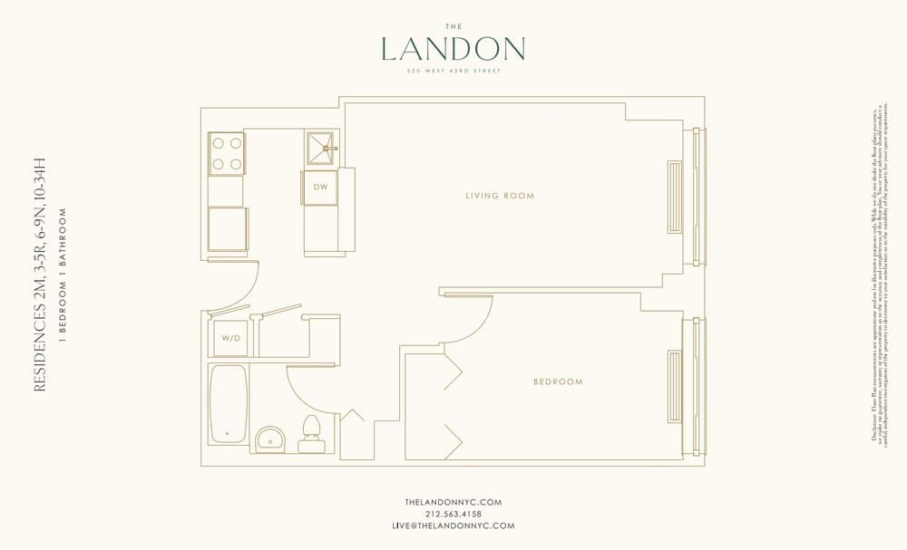 520 West 43 Street #24H, Manhattan, NY 10036 1