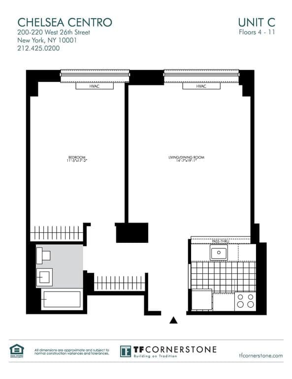 200 West 26 Street #07C, Manhattan, NY 10001 1