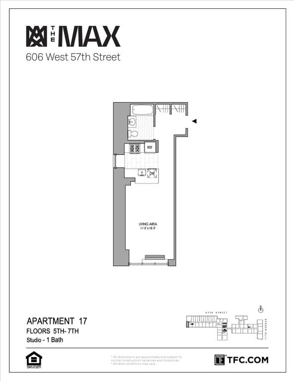 606 West 57 Street #717, Manhattan, NY 10019 1