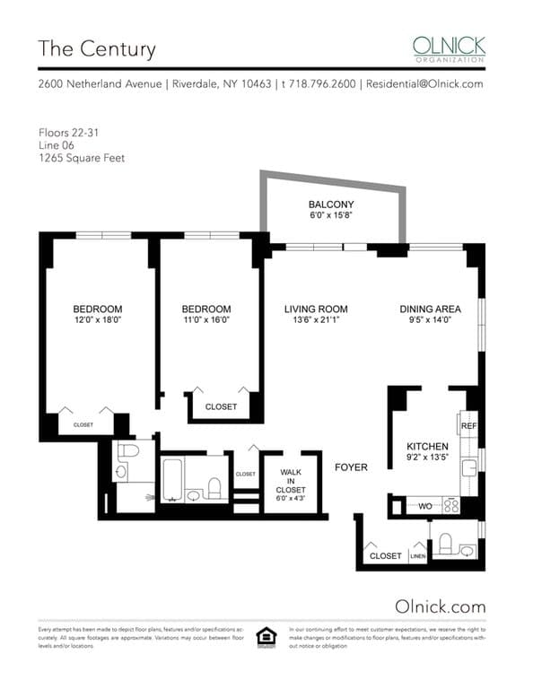 2600 Netherland Avenue #2806, Manhattan, NY 10463 - Image 1