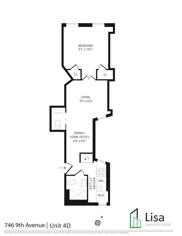746 9 Avenue #4D, Manhattan, NY 10019 1