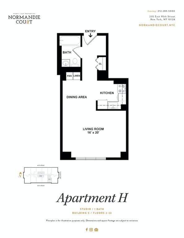 Normandie Court 225 East 95 Street #C18H, Manhattan, NY 10128 1