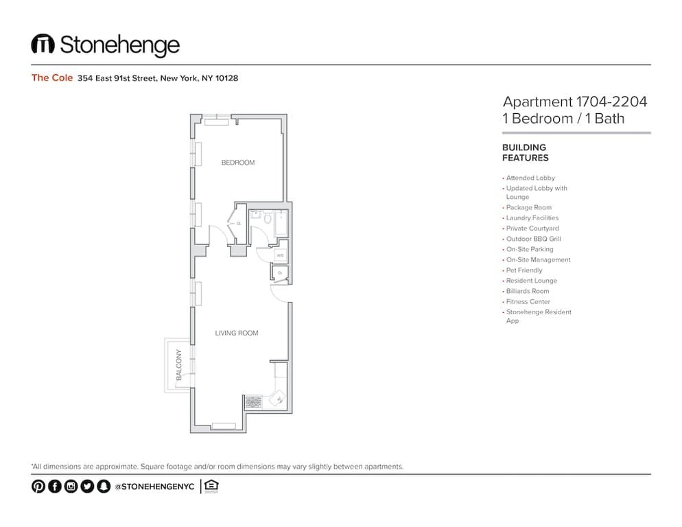 354 East 91 Street #1904, Manhattan, NY 10128 1