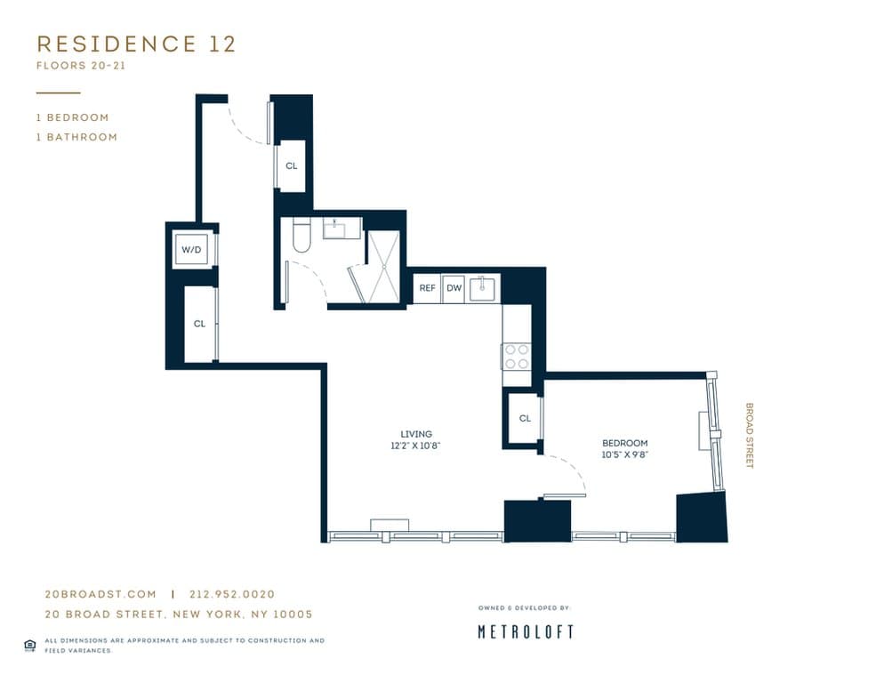 20 Broad Street #2012, Manhattan, NY 10005 1