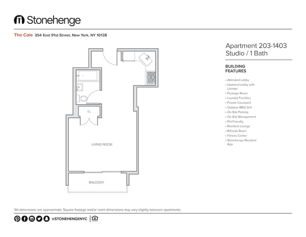 354 East 91 Street #0803, Manhattan, NY 10128 1