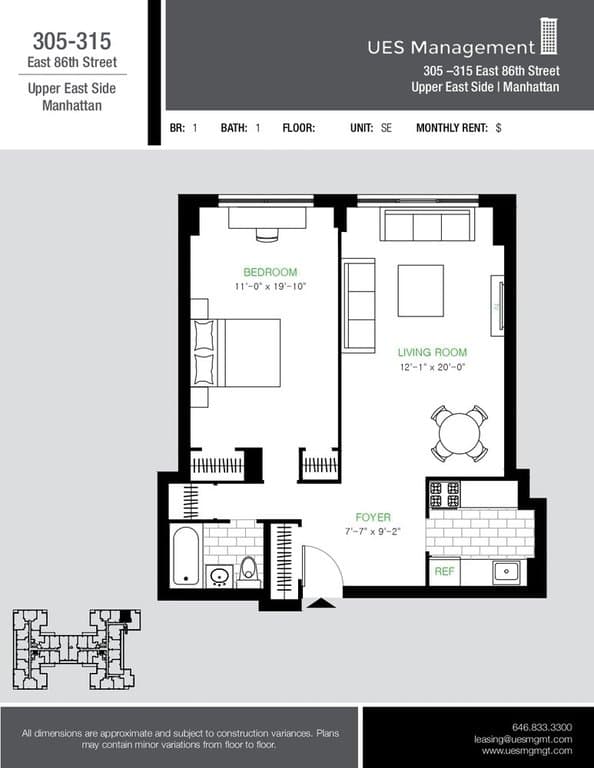 Yorkshire Towers 315 East 86 Street #2S, Manhattan, NY 10028 1