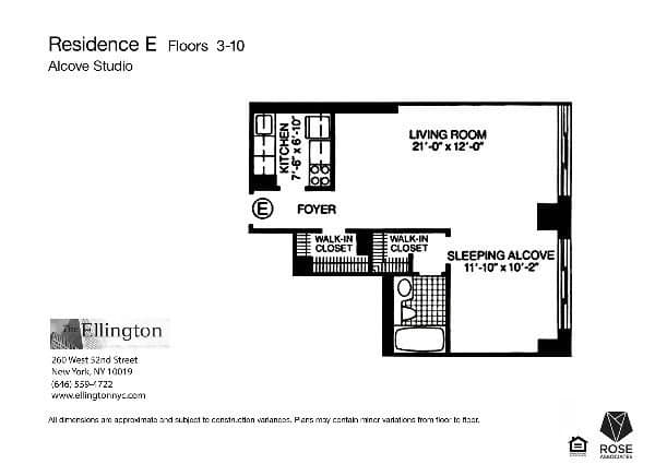 260 West 52 Street #06E, Manhattan, NY 10019 2