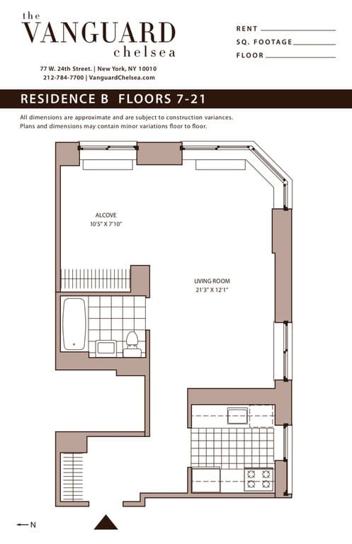 77 West 24 Street #16H, Manhattan, NY 10010 1