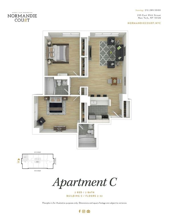 Normandie Court 225 East 95 Street #C24C, Manhattan, NY 10128 2