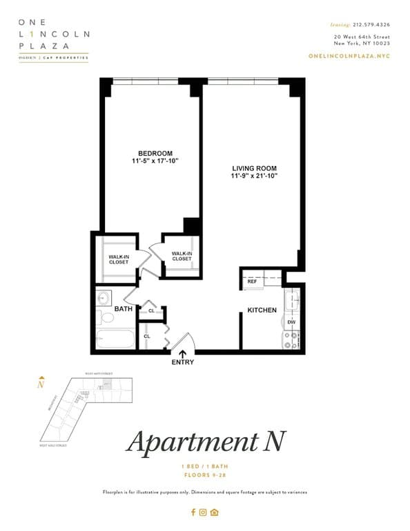 20 West 64 Street #37N, Manhattan, NY 10023 1