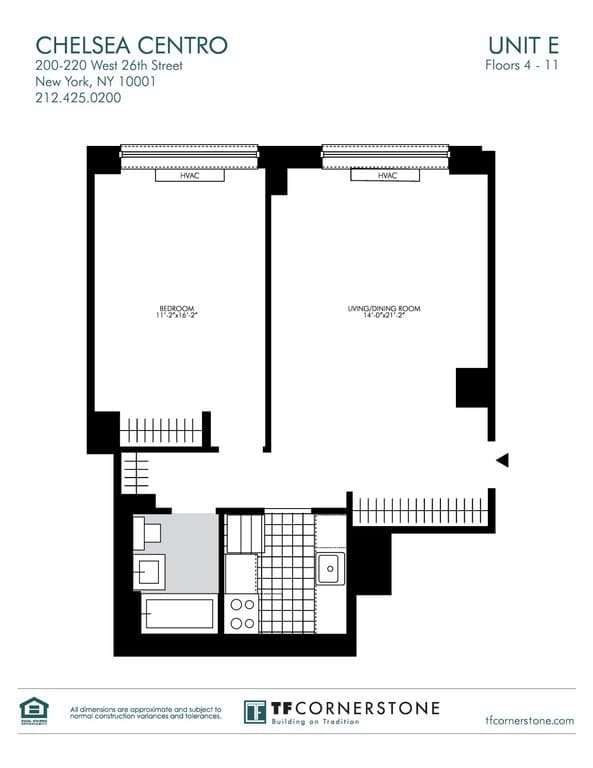 200 West 26 Street #04E, Manhattan, NY 10001 1