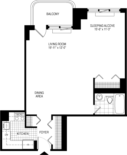 Symphony House 235 West 56 Street #20P, Manhattan, NY 10019 1