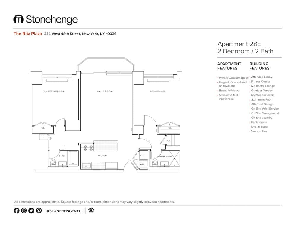 The Ritz Plaza 235 West 48 Street #028E, Manhattan, NY 10019 1