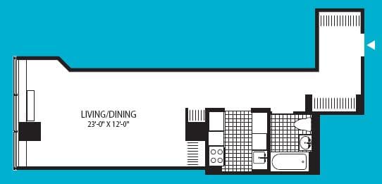 200 Water Street Apartments by Rockrose 200 Water Street #507, Manhattan, NY 10038 1