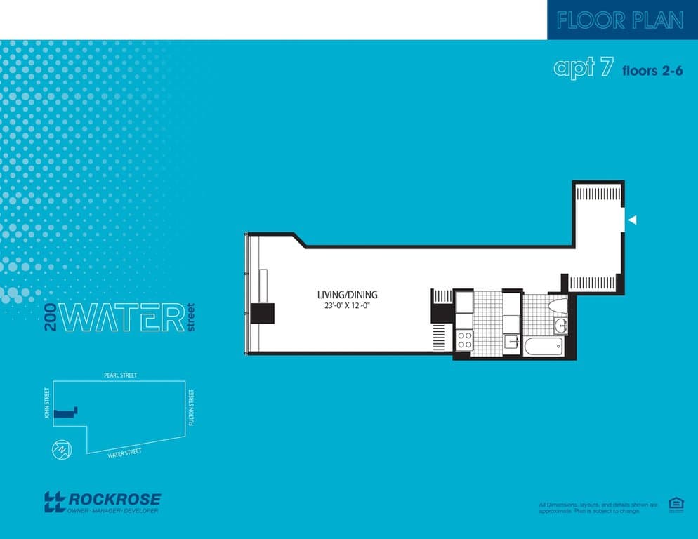 200 Water Street Apartments by Rockrose 200 Water Street #507, Manhattan, NY 10038 2