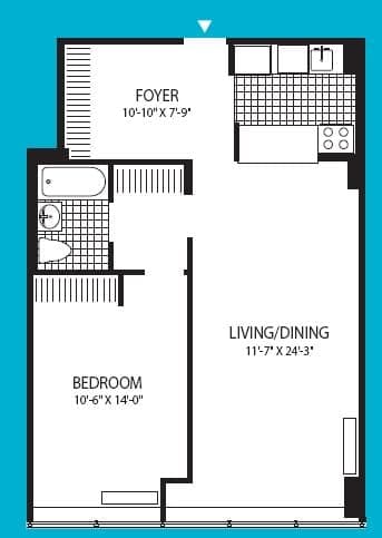 200 Water Street Apartments by Rockrose 200 Water Street #PH12, Manhattan, NY 10038 1