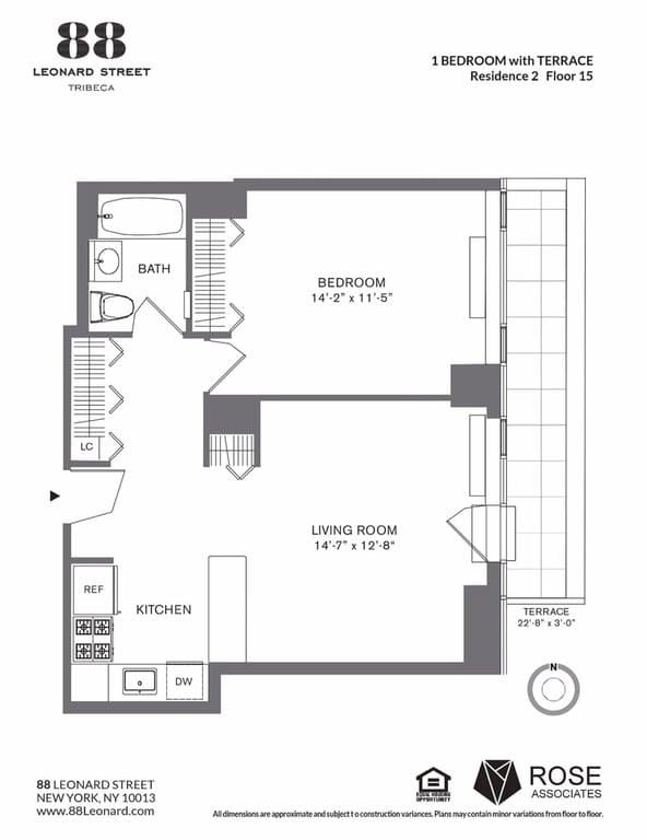 345 Broadway #1502, Manhattan, NY 10013 1