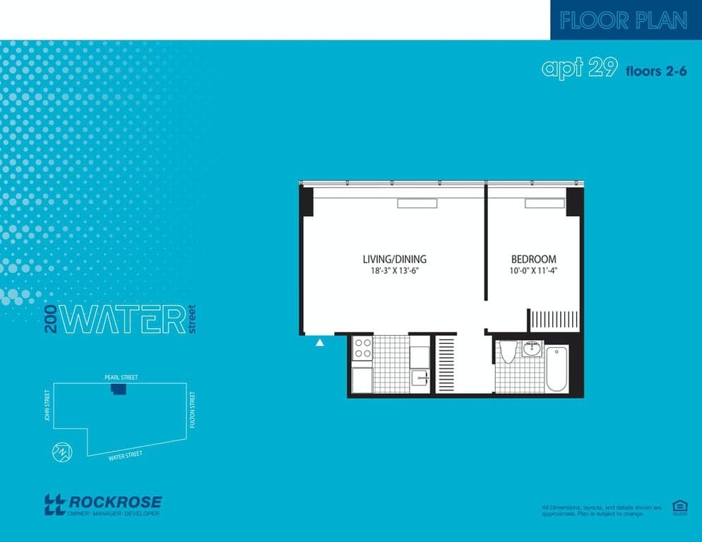 200 Water Street Apartments by Rockrose 200 Water Street #229, Manhattan, NY 10038 1