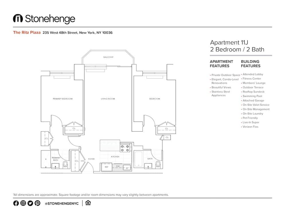 The Ritz Plaza 235 West 48 Street #011J, Manhattan, NY 10019 1