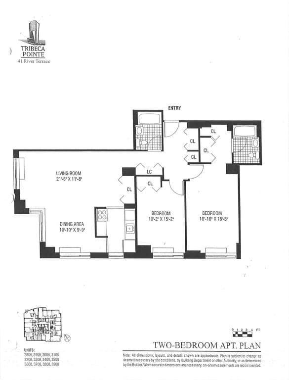 41 River Terrace #3308, Manhattan, NY 10282 - Image 1