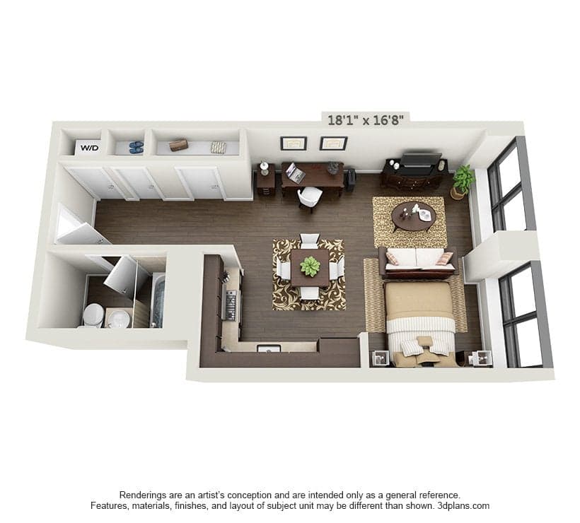 95 Wall St. in Financial District 95 Wall Street #801, Manhattan, NY 10005 1