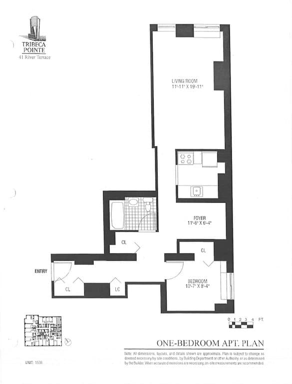 41 River Terrace #1508, Manhattan, NY 10282 - Image 1