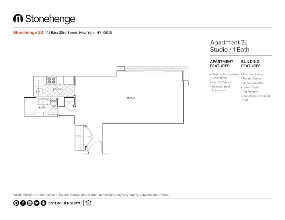 141 East 33 Street #011J, Manhattan, NY 10016 1