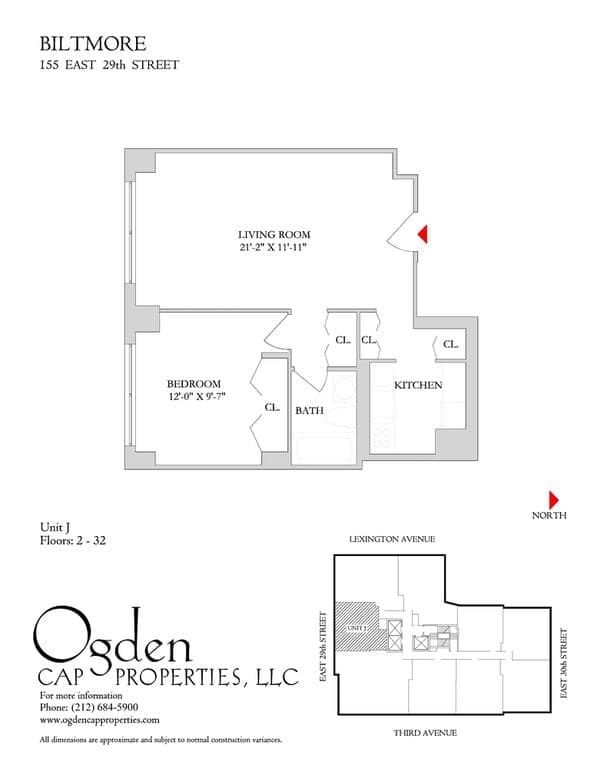 Biltmore Plaza 155 East 29 Street #28J, Manhattan, NY 10016 1