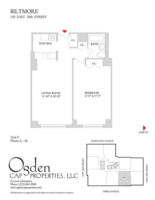 Biltmore Plaza 155 East 29 Street #4C, Manhattan, NY 10016 1