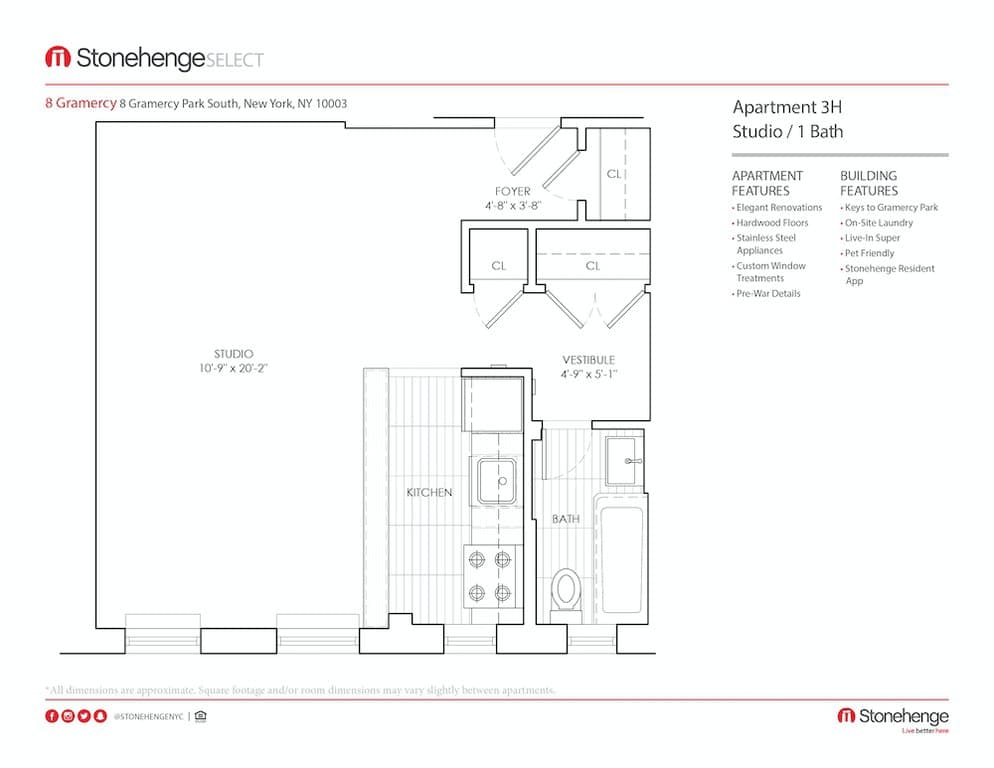 8 Gramercy Park South #003H, Manhattan, NY 10003 1