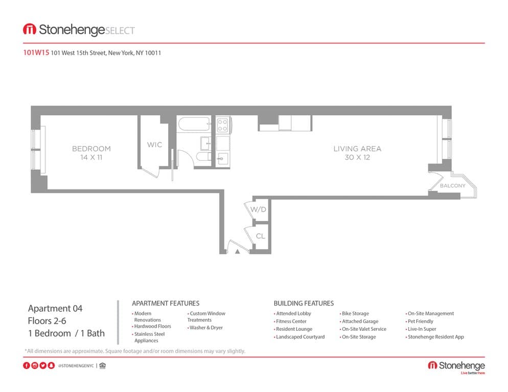 101 West 15 Street #404, Manhattan, NY 10011 1