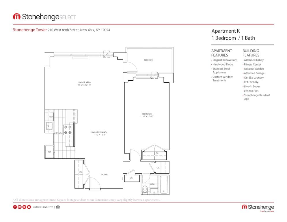 210 West 89 Street #001K, Manhattan, NY 10024 1