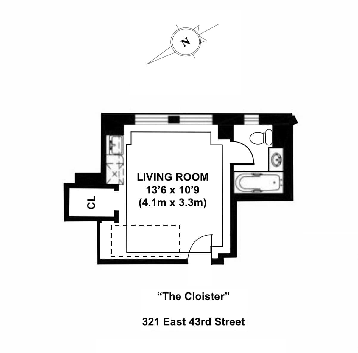 321 East 43 Street #410, Manhattan, NY 10017 7