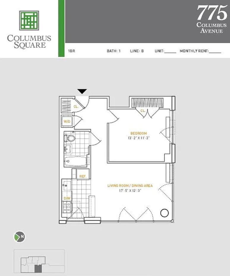 775 Columbus Avenue #4B, Manhattan, NY 10025 11