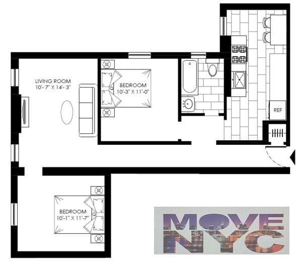 87 Hamilton Place #1F, Manhattan, NY 10031 3