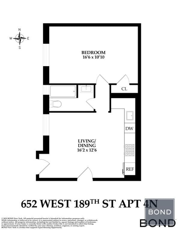 652 West 189 Street #4N, Manhattan, NY 10040 6