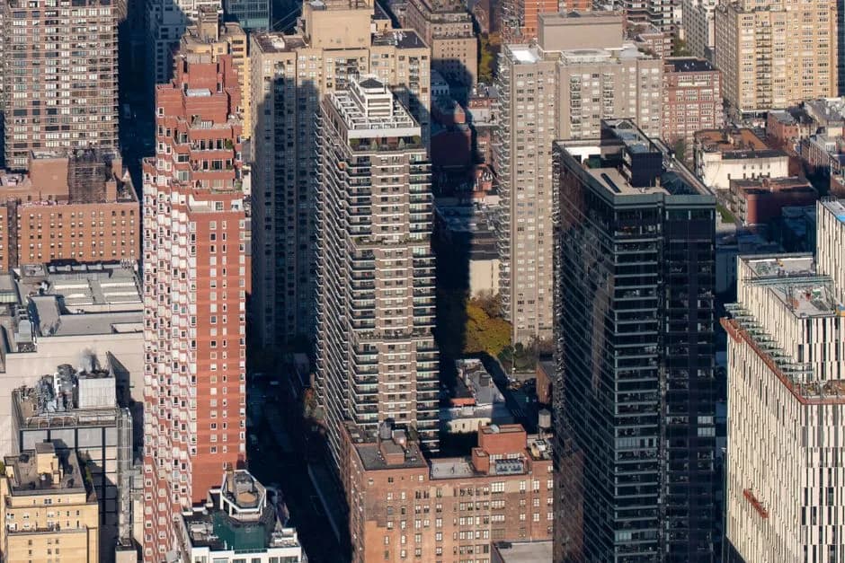 Top 10 highest-rated buildings in Yorkville