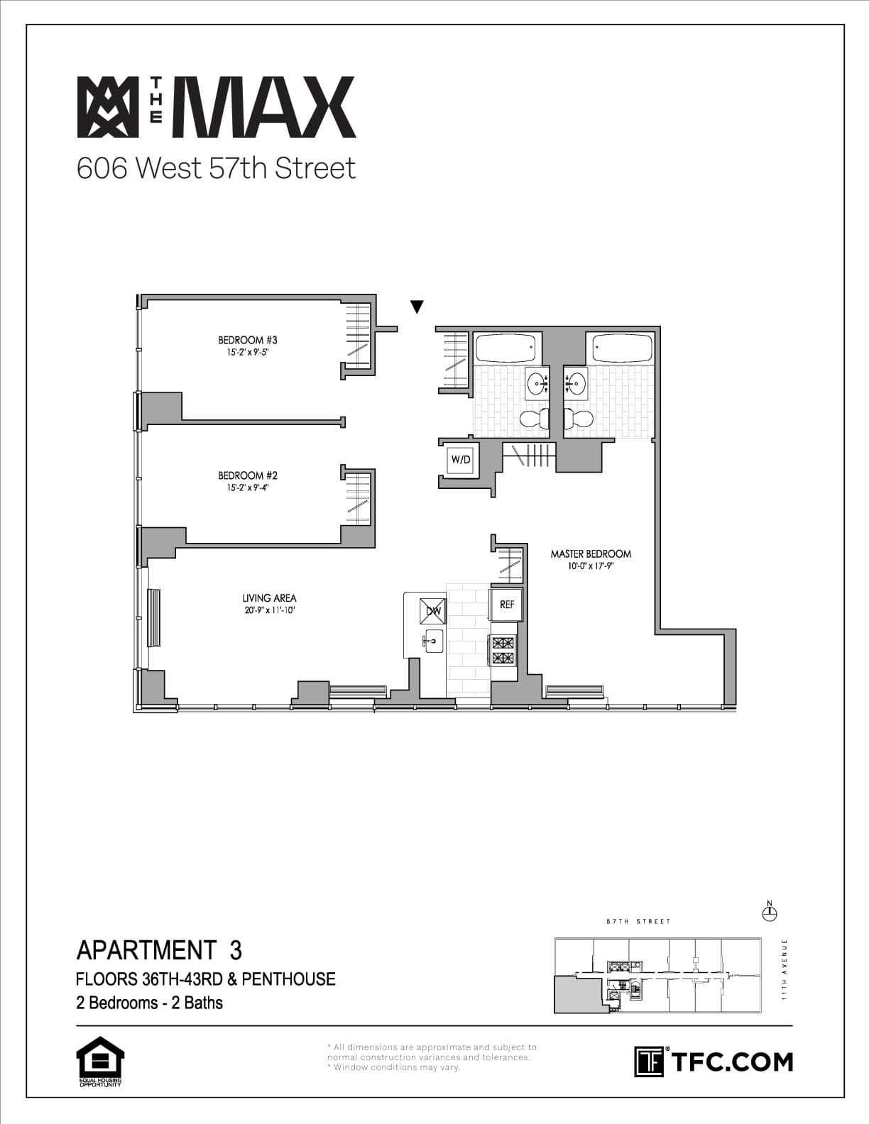 606 West 57 Street #3903, Manhattan, NY 10019 - Image 1