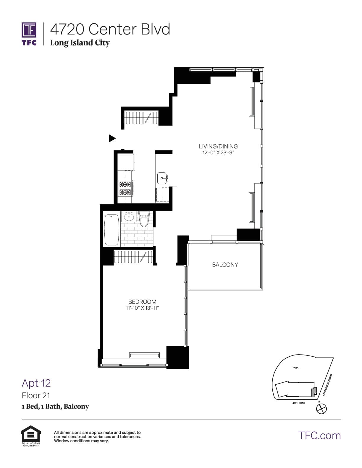 4720 Center Boulevard 47-20 Center Boulevard #2112, Queens, NY 11109 1