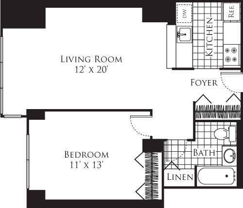 305 West 50 Street #02D, Manhattan, NY 10019
