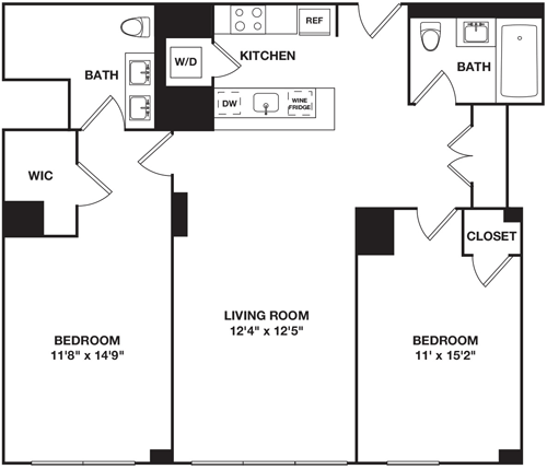 431 West 37 Street #7H, Manhattan, NY 10018 1